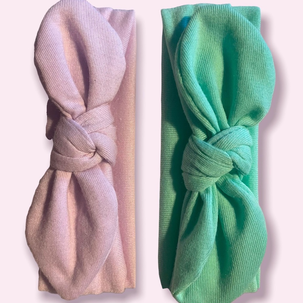 Baby Girls 2-Pack Knotted Headband
